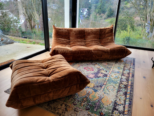 Banquette plages pouf togo - 3,